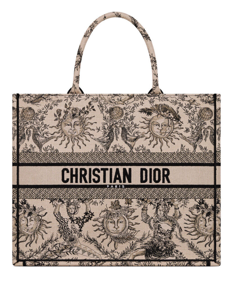 Christian Dior Large Dior Book Tote Apricot